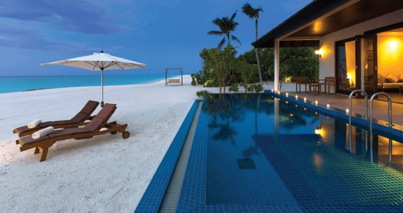 Sunset Beach Villa with Pool